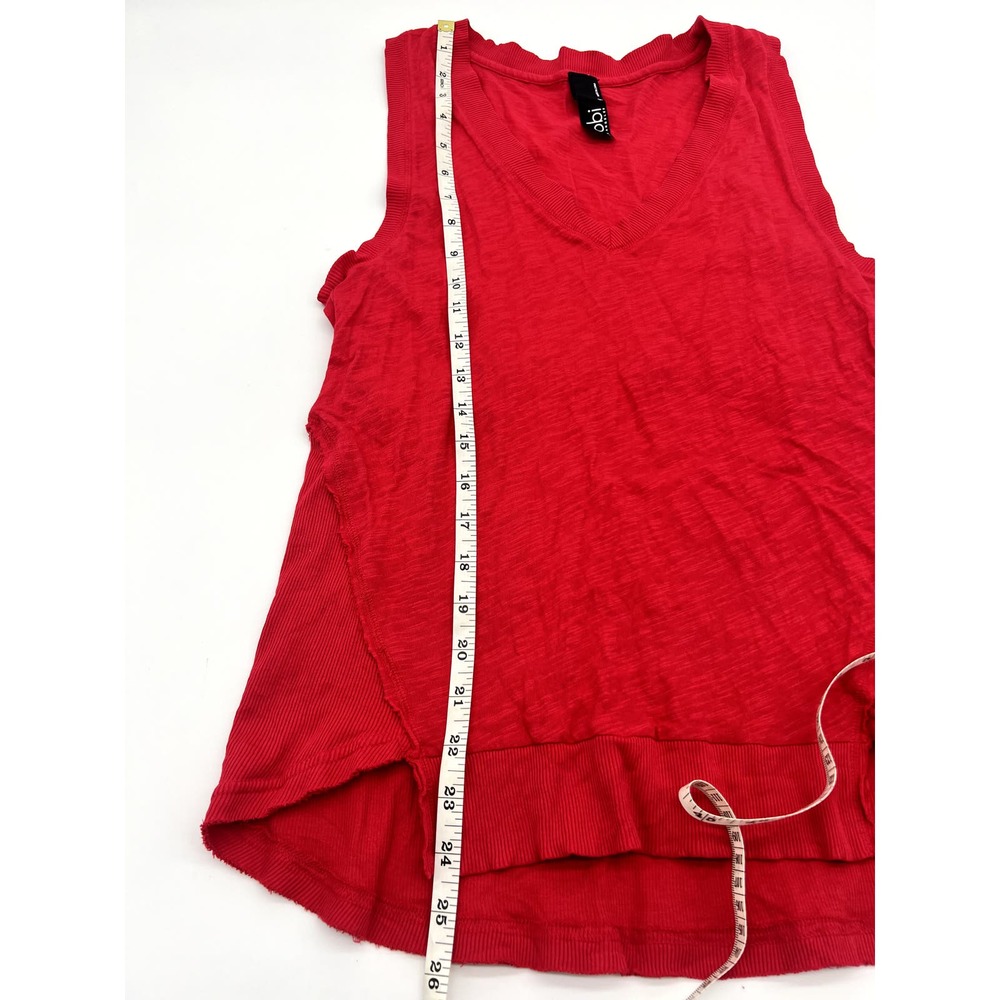 Bobi Los Angeles Red Tank Top - Picture 3 of 7